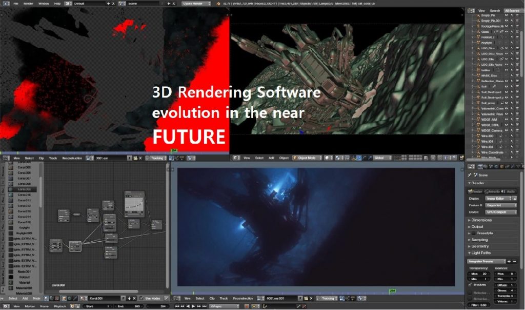 How 3D Rendering Software will evolve in the near Future.